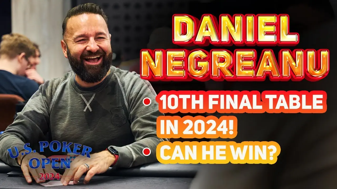 Negreanu at the U.S. Poker Open