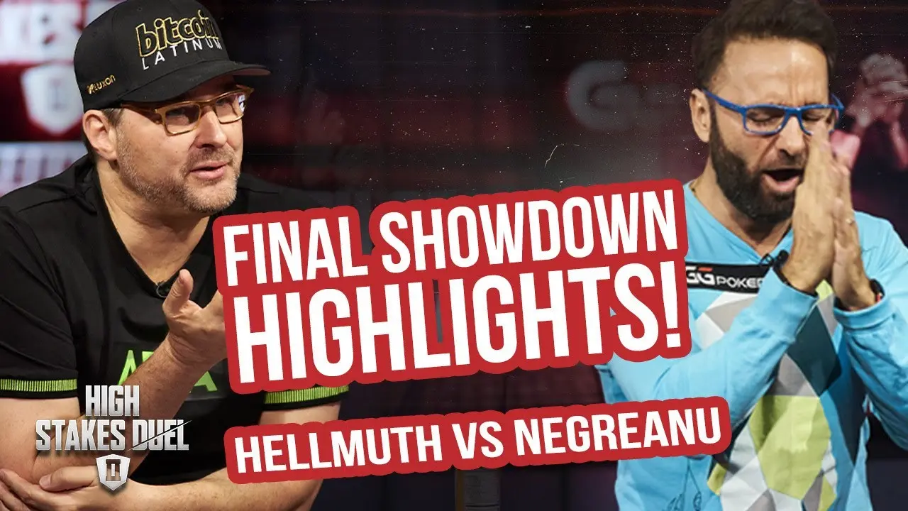 Phil Hellmuth vs Daniel Negreanu 